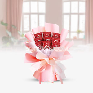 ramo de chocolate Kit kat