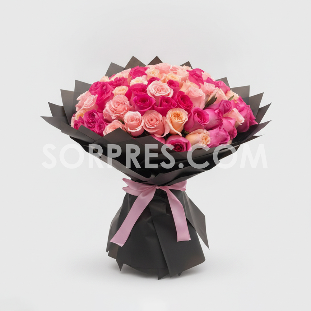 Ramo de 100 Rosas – flores en Cusco
