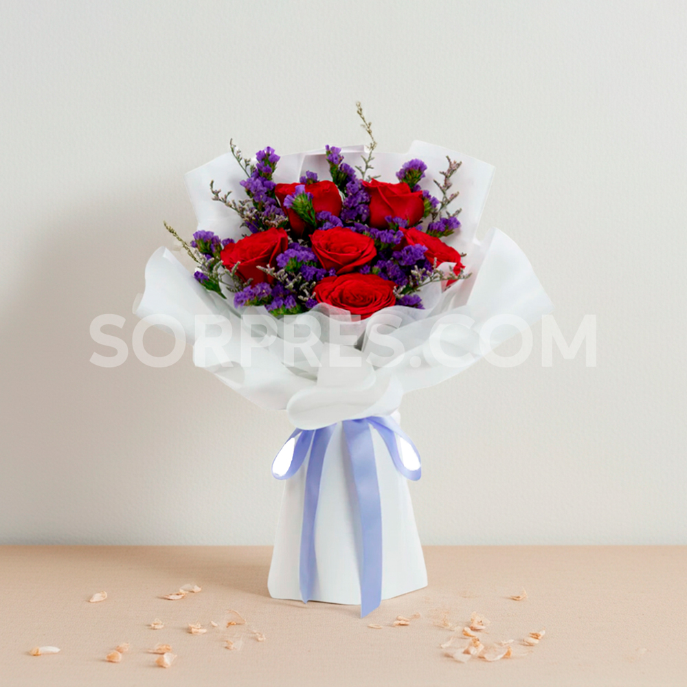 Ramo floral feliz día