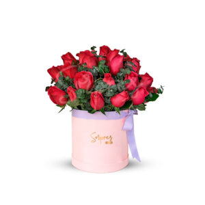 Caja de rosas premium